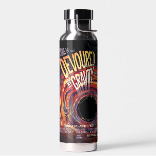 Vergeudet durch Gravity Halloween Hole Black Horro Trinkflasche