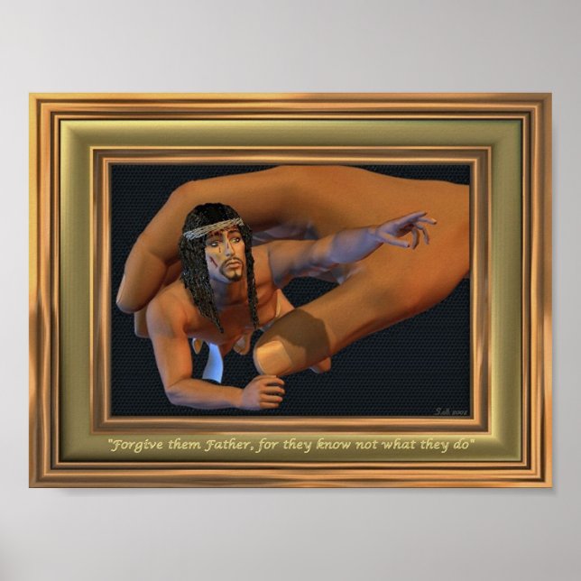 Vergib ihnen Vater Poster (Vorne)