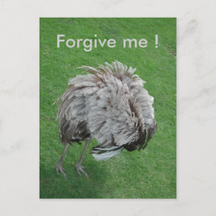 Vergib mir! postkarte