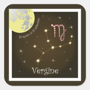 Vergine 23 agosto al 23 settembre Aufkleber