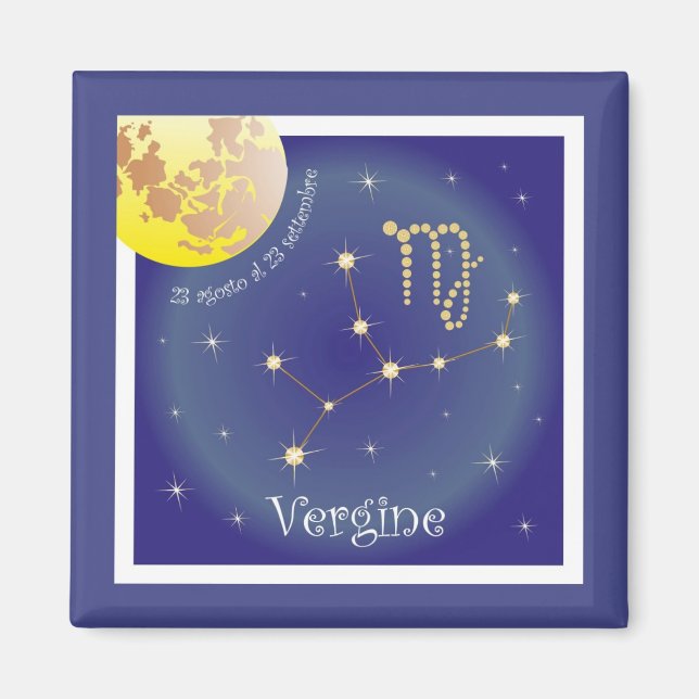 Vergine 23 agosto al 23 settembre Magnet (Vorne)