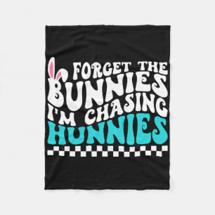 Vergiss die Bunnies, die ich heiße Hunnies Funny T Fleecedecke