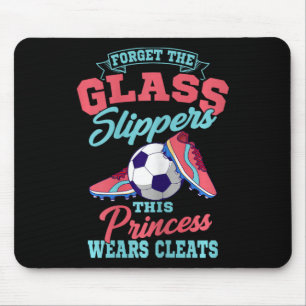 Vergiss die Glaspantoffel, diese Prinzessin trägt  Mousepad