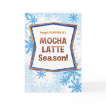 Vergiss Kürbis, es ist Mocha Latte Saison Lustiger