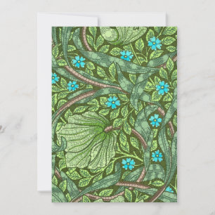 Vergiss-Me-Nots, Unendlichkeit Punkte nach Morris Feiertagskarte