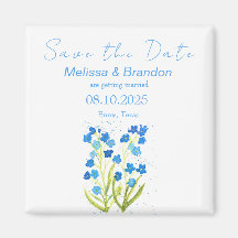 Vergiss mich nicht Blue Floral Spring Rustikale Ho