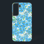 Vergiss mich nicht Blume Samsung Galaxy Hülle<br><div class="desc">Wasserfarben nahtlose Muster-Design mit vergessen,  mich nicht Blume.</div>