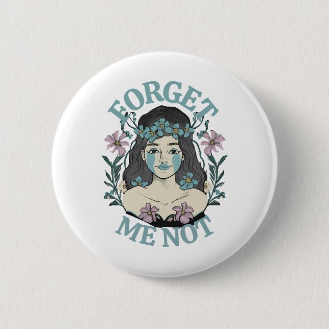 Vergiss mich nicht button (Vorderseite)