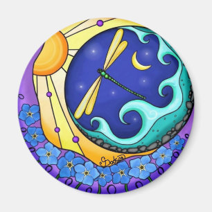 Vergiss mich Nots Magnet