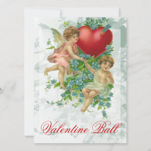 Vergiss mir den Knoten Valentine Einladung