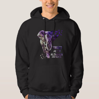 Vergiss nicht Alzheimer-Bewusstsein Hoodie