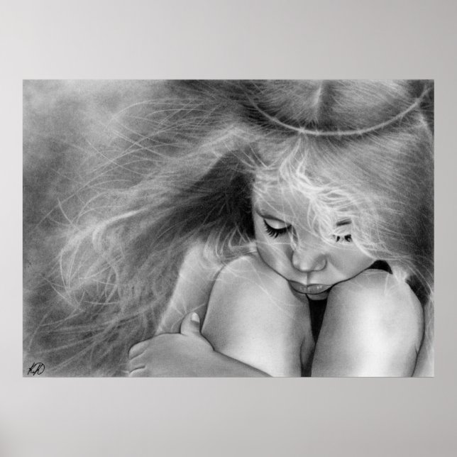 Vergiss nicht, dass ich kein Engel Print/Poster an Poster (Vorne)