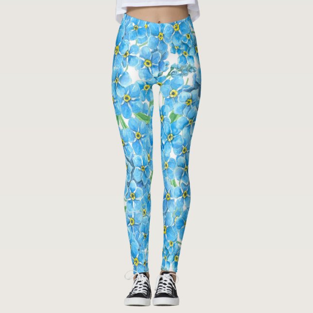 Vergiss nicht, dass ich keine Aquarellfarbe habe Leggings (Vorderseite)