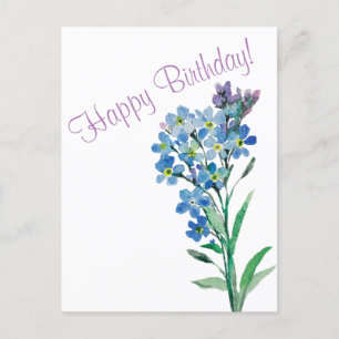 Vergiss nicht, dass ich keine Postkarte habe