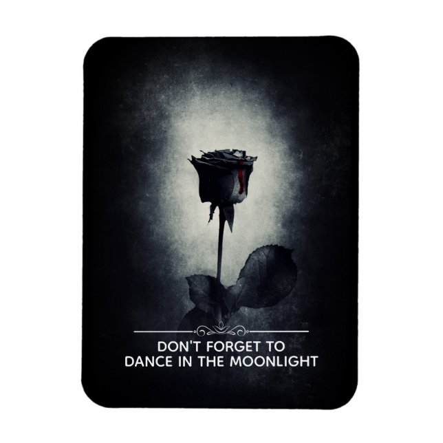 Vergiss nicht, im Mondschein zu tanzen Magnet (Vertikal)