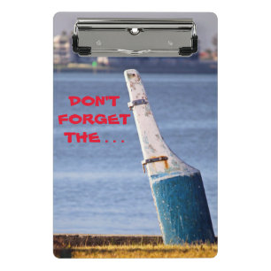 Vergiss nicht ... mini klemmbrett