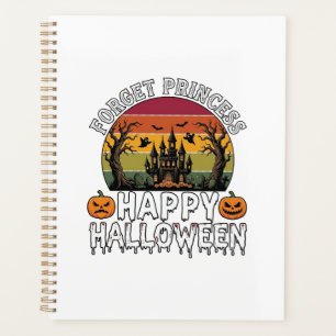 Vergiss Prinzessin Frohe Halloween Geisterhaus Pum Planer
