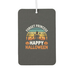 Vergiss Prinzessin Frohes Halloween Spukhaus Desi Autolufterfrischer