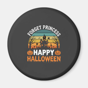 Vergiss Prinzessin Frohes Halloween Spukhaus Desi Magnet
