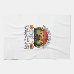 Vergiss Prinzessin Happy Halloween Gruselhaus Pump Geschirrtuch
