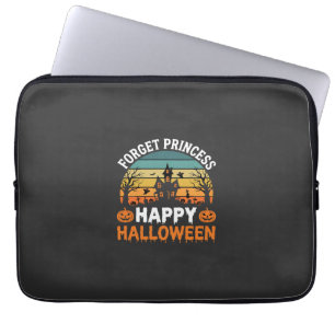 Vergiss Prinzessin Happy Halloween Spukhaus Desi Laptopschutzhülle
