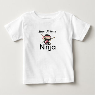Vergiss Prinzessin, ich wollte, ein Ninja MAN-Kind Baby T-shirt