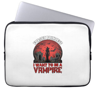 Vergiss Prinzessin Will Vampire Halloween_1 Laptopschutzhülle