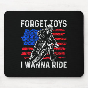 Vergiss Spielzeug, ich will lustiges Dirt Bike Mot Mousepad