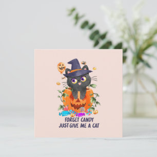 Vergiss Süßigkeiten, gib mir einfach eine Katze -