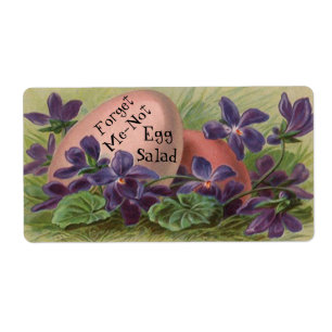 Vergissmeinnicht-Ei-Salat-Geschenk Gifting