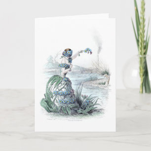 Vergissmeinnicht Karte