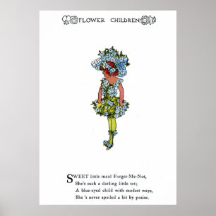 Vergissmeinnicht Poster