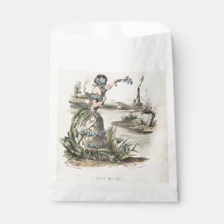 Vergissmeinnicht-Victorian-Hochzeitsgeschenktüten Geschenktütchen