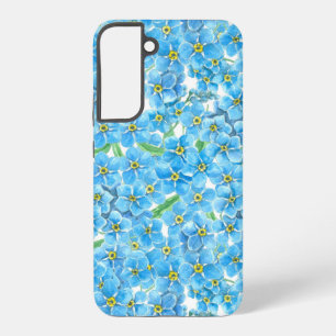 Vergissmeinnicht Wasserfarbe Samsung Galaxy Hülle