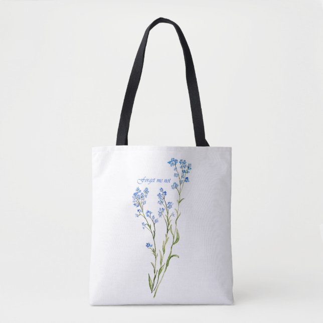 Vergissmeinnicht Wasserfarben-Gartenblume (Vorderseite)