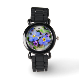 Vergissmeinnichte Armbanduhr