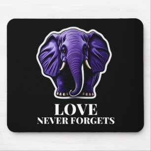 Vergisst Elefant Für Frau Alzheimerheimer's Nie Mousepad
