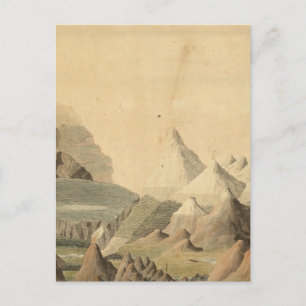 Vergleichende Ansicht Postkarte