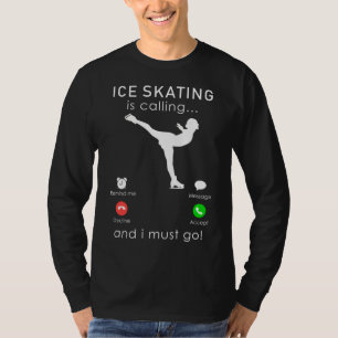 Vergnügen: Ice-Skaten ruft an und ich muss T-Shirt