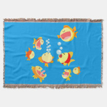 Vergnügen im Fischtank (Cartoon Fisch) Kehllendeck