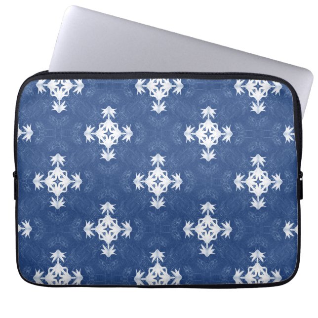Vergnügen in Blau... Laptopschutzhülle (Vorderseite)