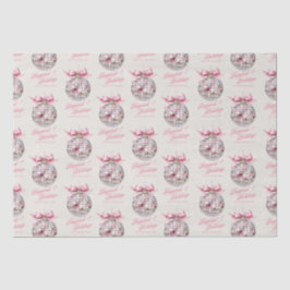 Vergnügen Moderne Disco Ball Ornament Schöne Ferie Seidenpapier