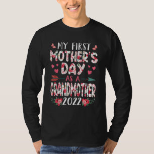 Vergnügen Sie meinen ersten Muttertag als Großmutt T-Shirt