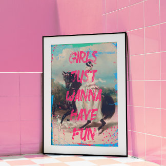 Vergnügen Sie sich mit moderner Kunst, trendigem W Poster