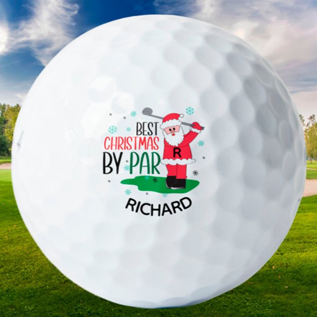 Vergnügen Weihnachten Weihnachten Golf Par Golfball (Von Creator hochgeladen)