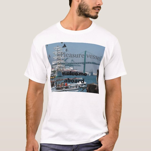 Vergnügensschiff T-Shirt (Vorderseite)