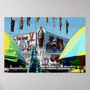 Vergnügungspark Snack Stand Old Orchard Beach Main Poster