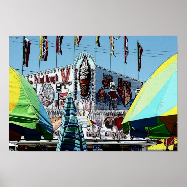 Vergnügungspark Snack Stand Old Orchard Beach Main Poster (Vorne)