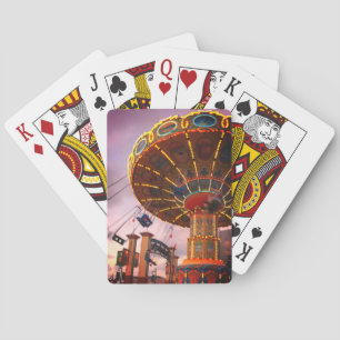 Vergnügungspark Swings Spielkarten