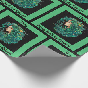 Vergo Add Name Birthday Horoscope Geschenk Geschenkpapier